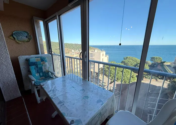 شقة Banyuls-Sur-Mer T2 Avec Vue Mer, Ascenseur Et Parking Privatif - Fr-1-309-102 بانيول سور مير
