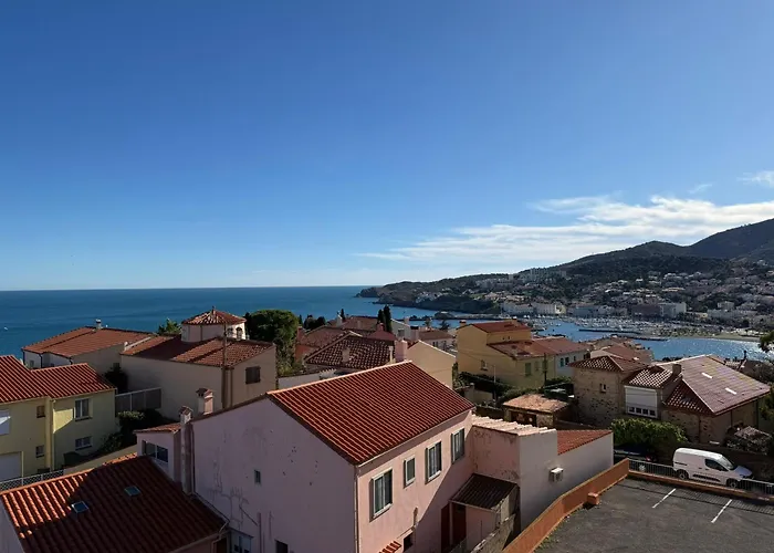 Banyuls-Sur-Mer T2 Avec Vue Mer, Ascenseur Et Parking Privatif - Fr-1-309-102 شقة *
