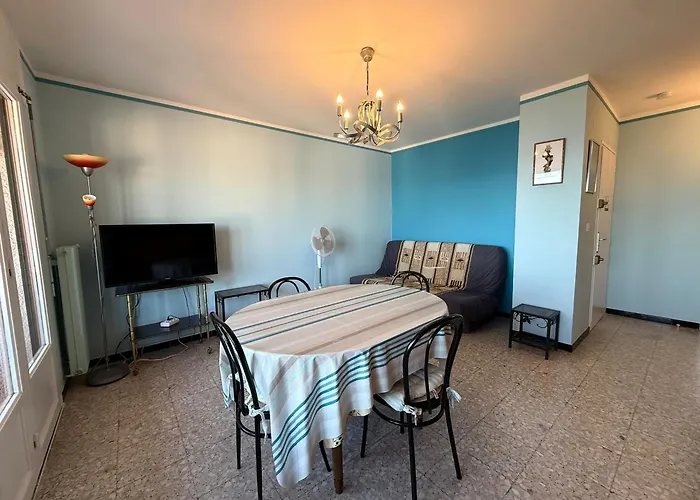 شقة Banyuls-Sur-Mer T2 Avec Vue Mer, Ascenseur Et Parking Privatif - Fr-1-309-102 بانيول سور مير